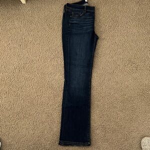 LOFT Dark Indigo Bootcut Jeans
